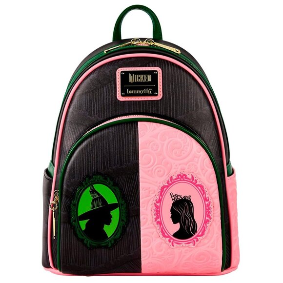 Loungefly Universal Wicked Glinda and Elphaba Mini Backpack Exclusive NWT